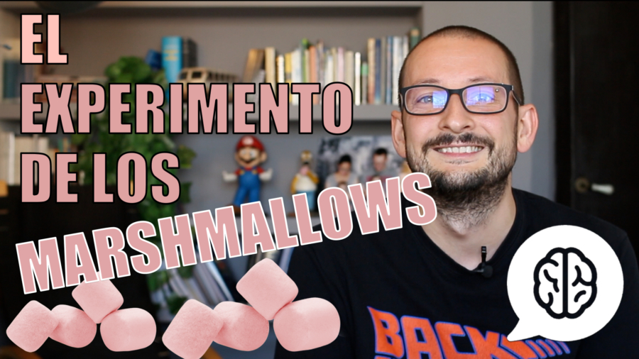 el experimento de los marshmallows